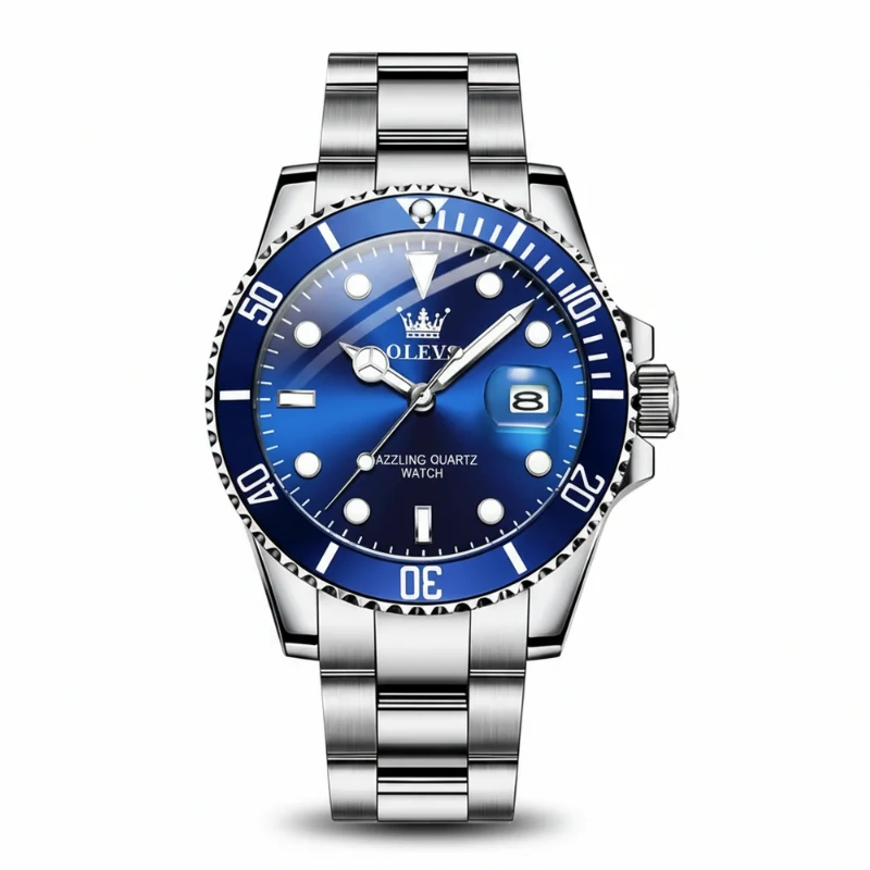 Waveborne Moonphase Mens Quartz Watch