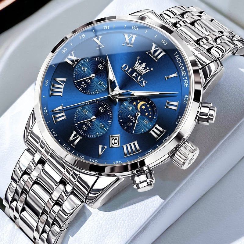 Waveborne Multi Dial Mens Quartz Watch