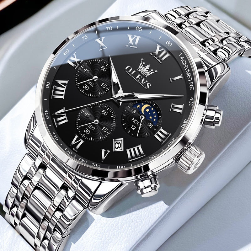 Waveborne Multi Dial Mens Quartz Watch