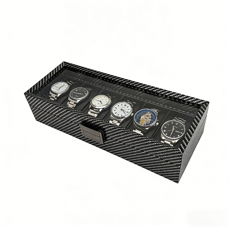 6-Slot Watch Display Box