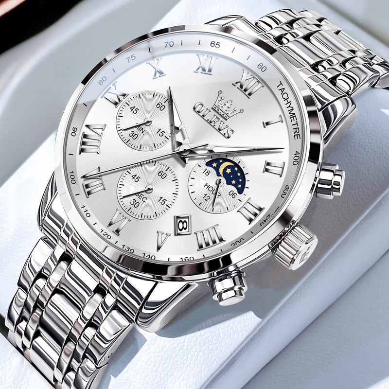 Waveborne Multi Dial Mens Quartz Watch