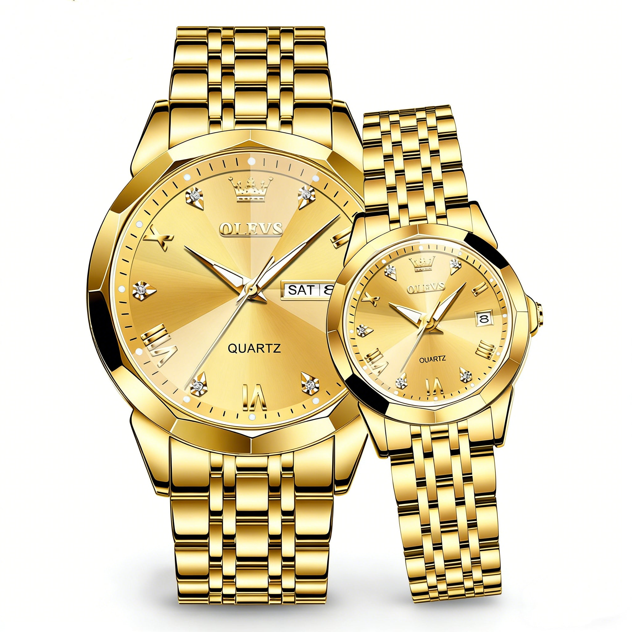 Couple Harmony Union Quartz Watch