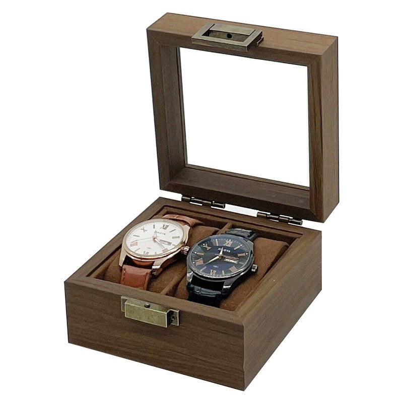 Double Watch Display Box