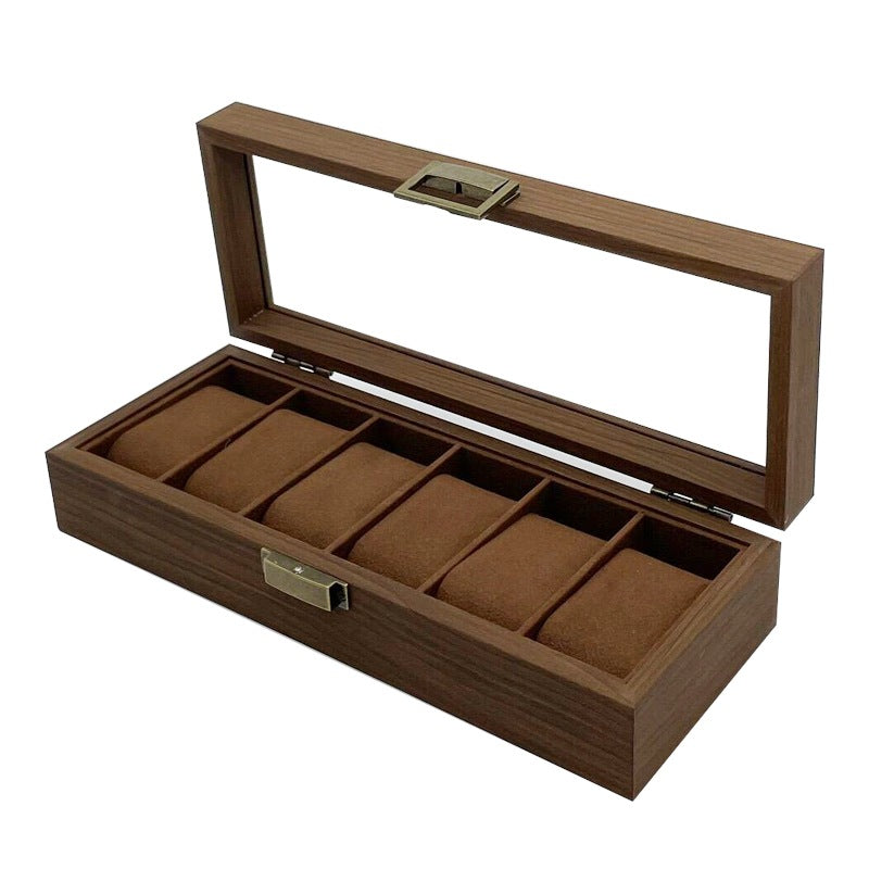 6-Slot Watch Display Box