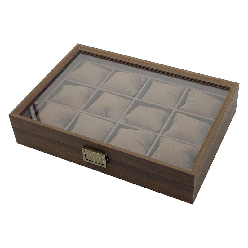 12-Slot Watch Display Case