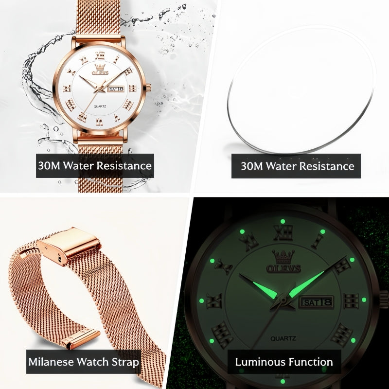 Mesh Muse Womens Quartz Watch