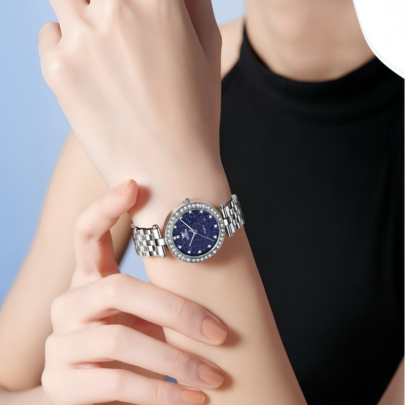 Star Crystal Womens Quartz Watch