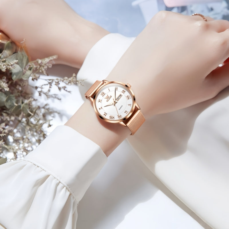 Mesh Muse Womens Quartz Watch